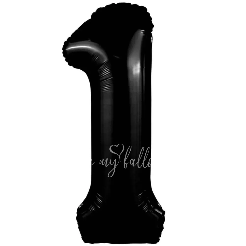 40 " أرقام احباط 1 أسود