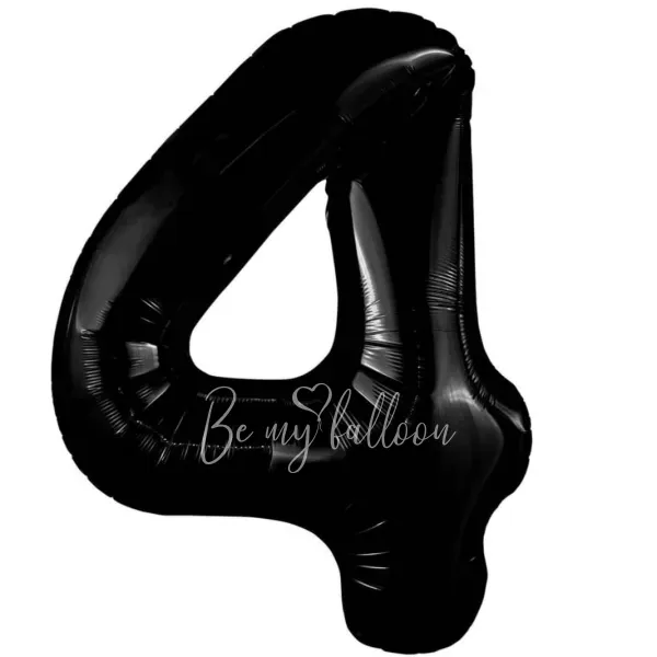 40 " أرقام احباط 4 أسود