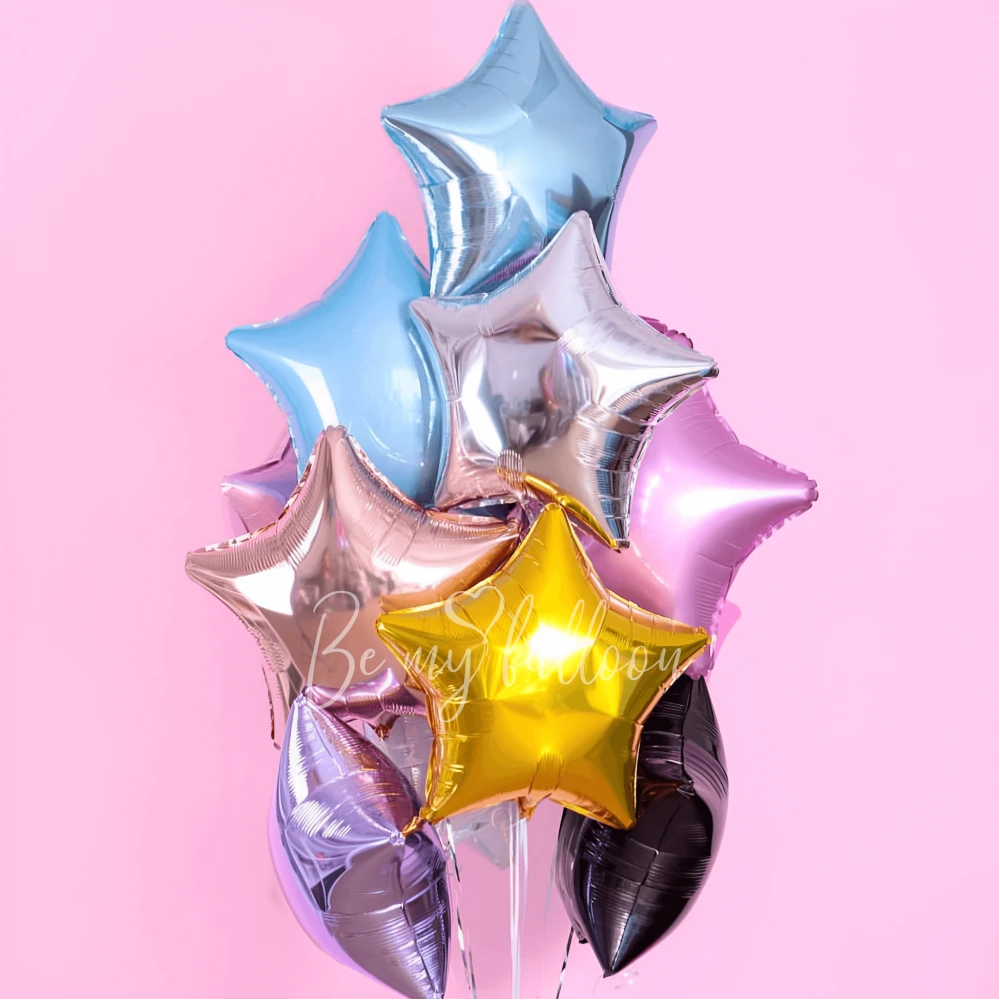 Rainbow Stars! Balloon bouquet