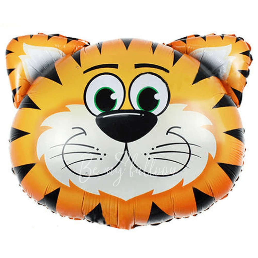 29" Helium foil Tiger head balloon