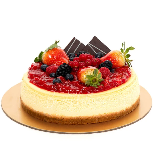 Baked Berry Cheesecake