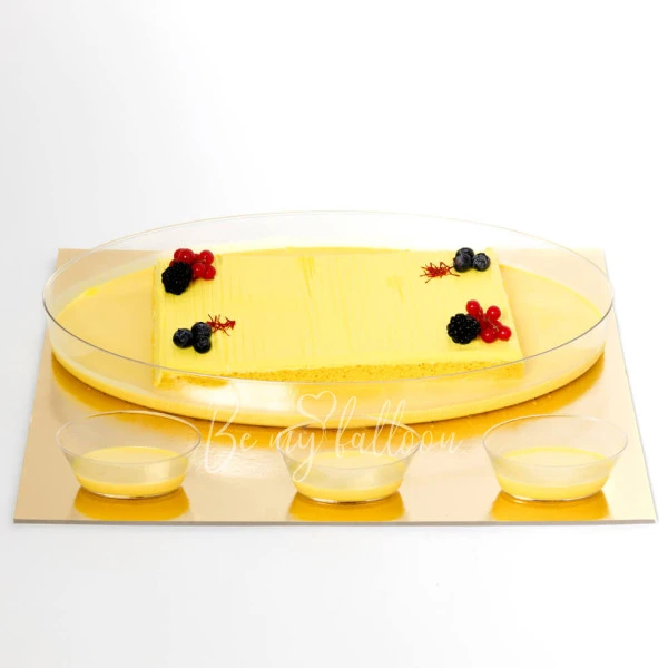 Milk Cake Saffron