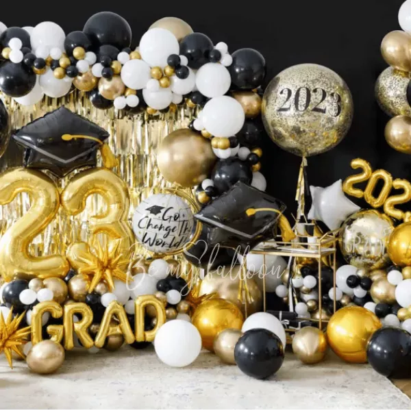 Balloon set "Go change the world"