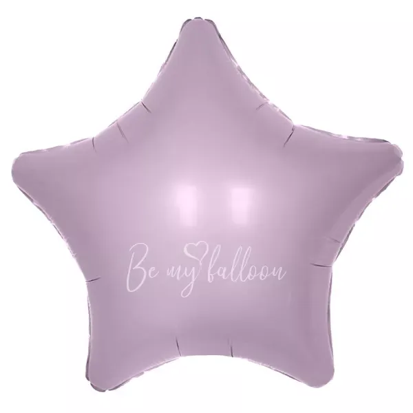 18" Воздушный шар из фольги Звезда фиолетовый