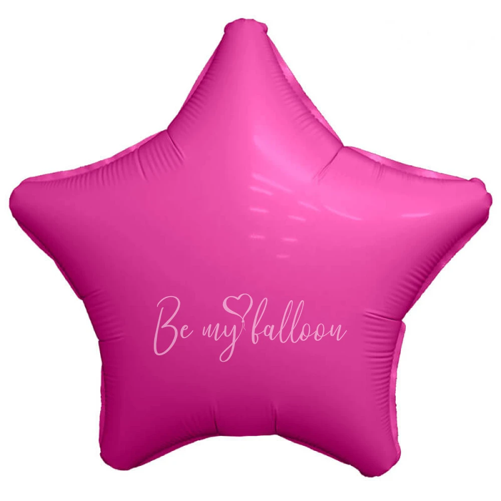 18" Pomegranate star foil shape