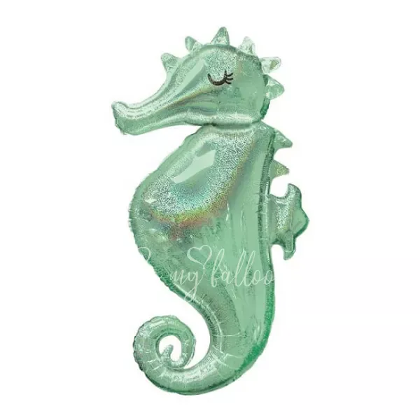Foil Seahorse Balloon