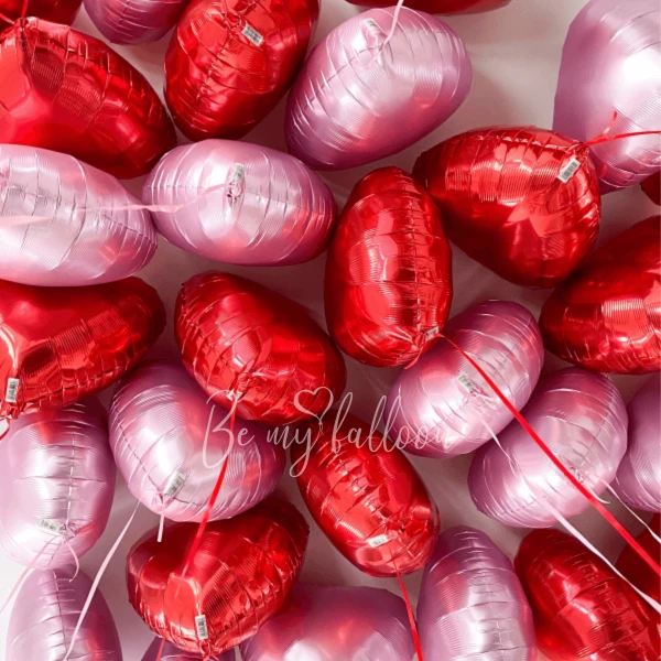 Balloons under the ceiling "Love will save the world"