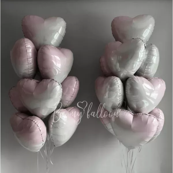 Set of heart-shaped balloons "Love Attraction"