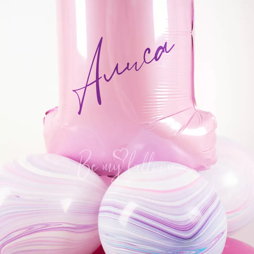 Композиция из шаров Маленькая Пони на Первый День Рождения