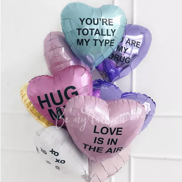 You`re totally my type Bouquet of balloons