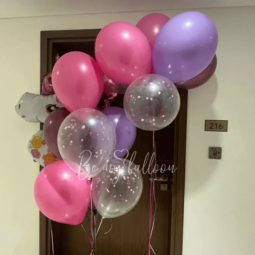 Soft Unicorn! Balloon Bouquet