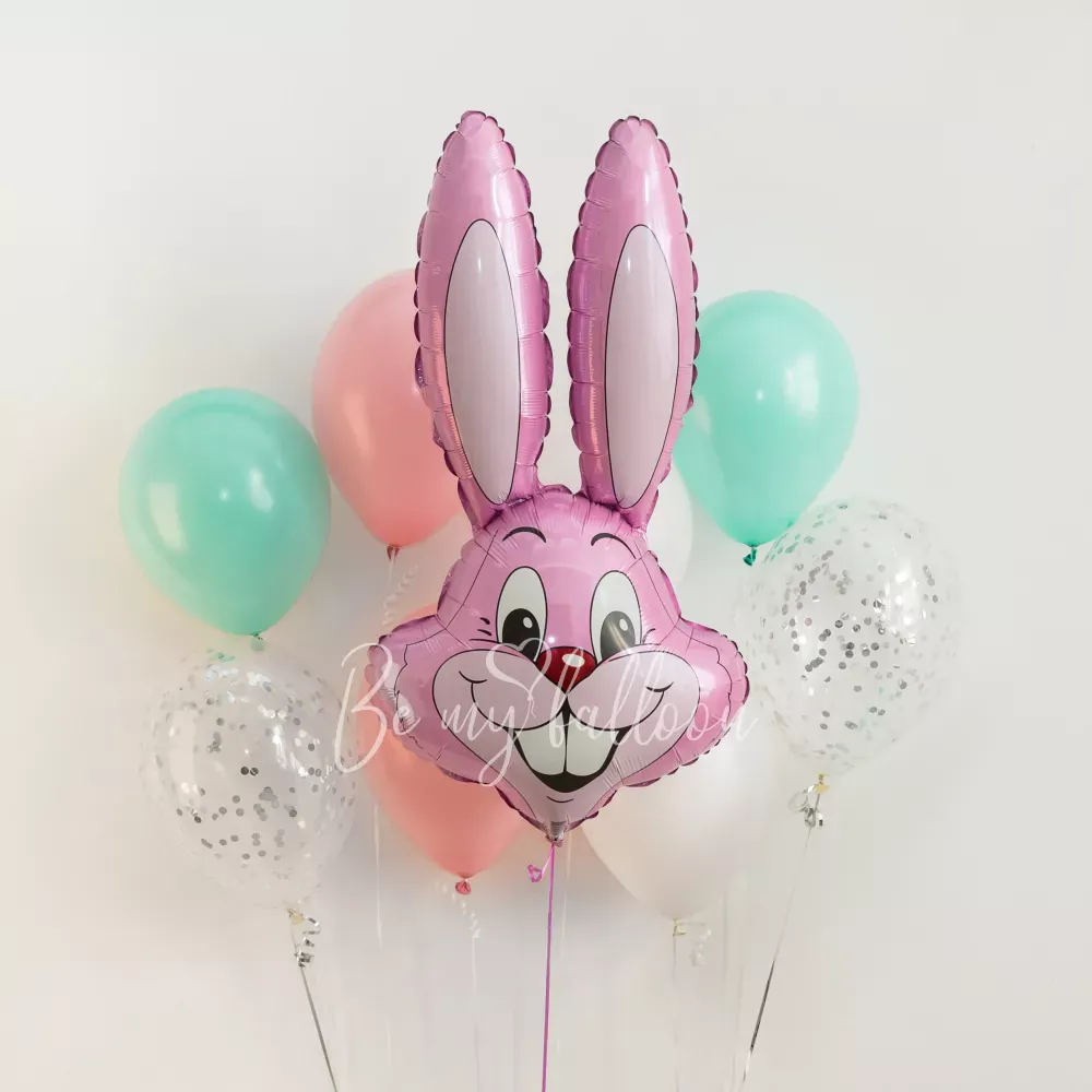 Bunny Rabbit Balloon Bouquet
