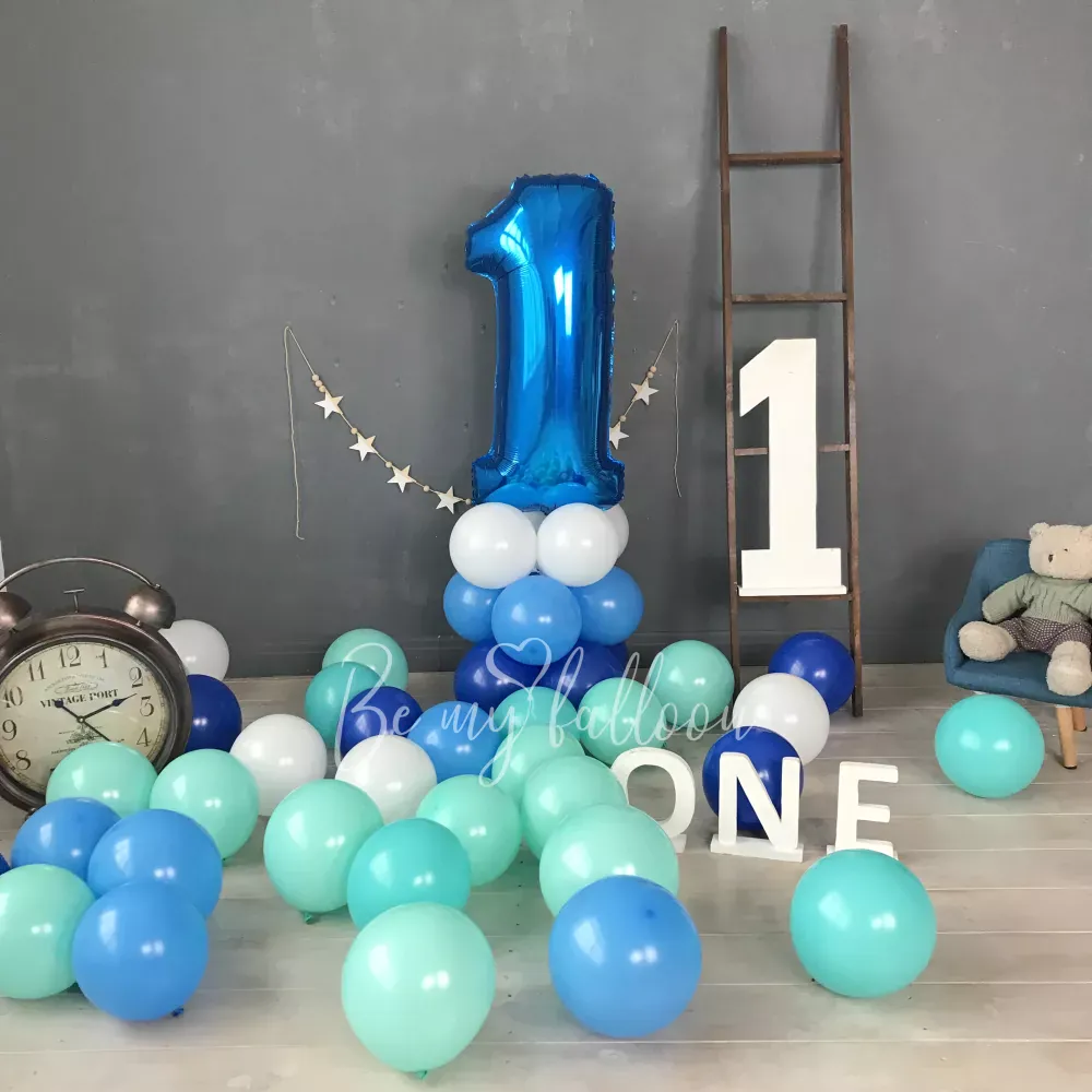 1 Year Old Balloon Set
