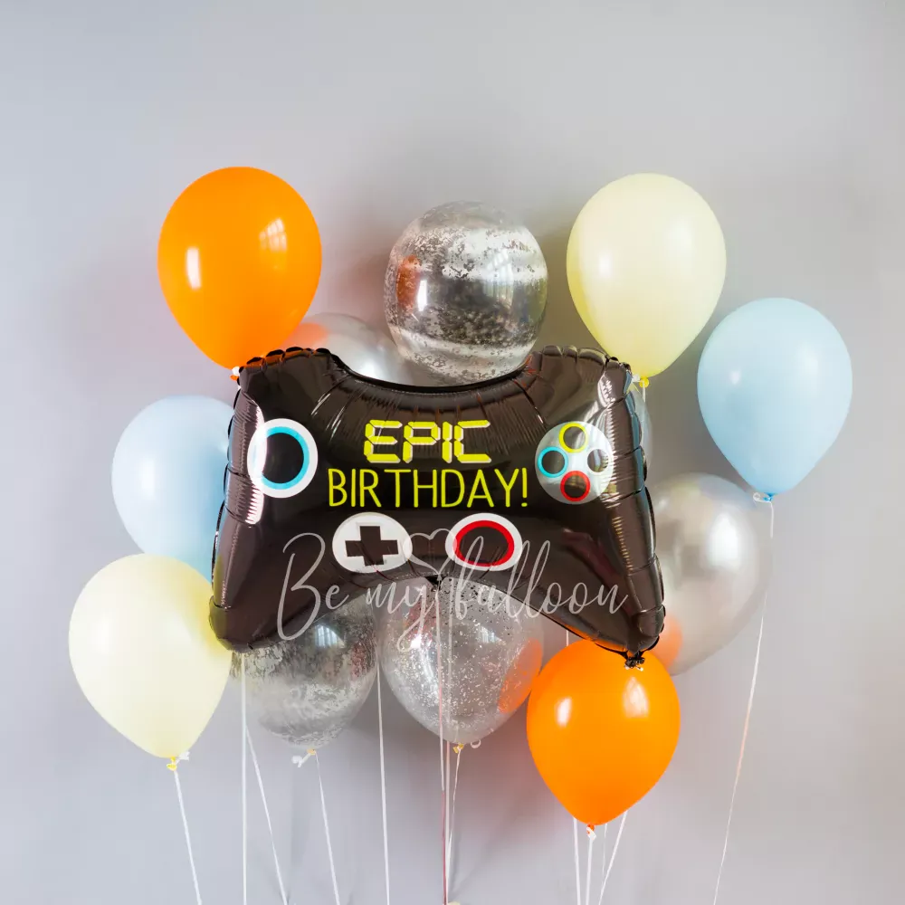 Gamer's Birthday! Balloon bouquet