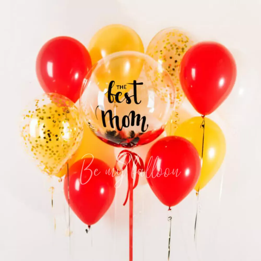 Набор шаров "Лучшая мамочка!"