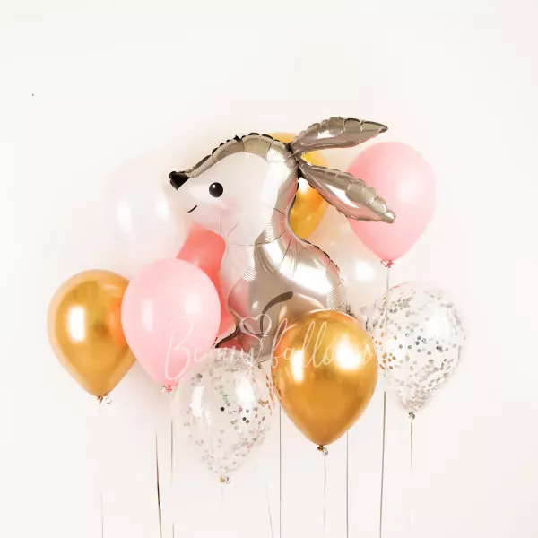 Woodland bunny! Balloon bouquet