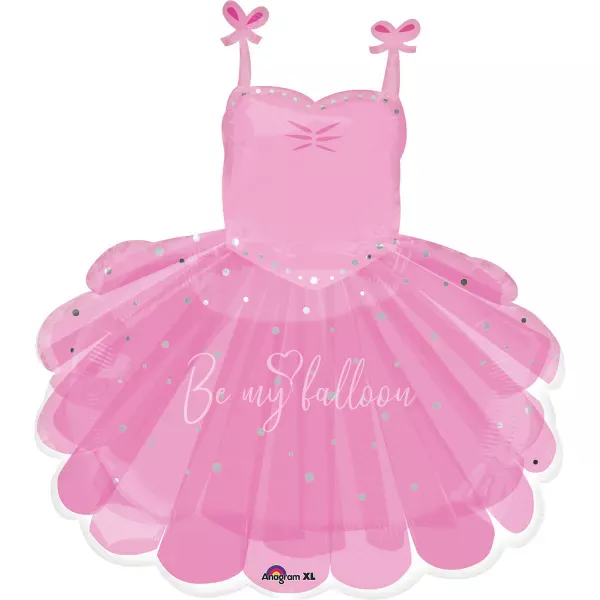 58x71cm Helium foil ballet dress balloon