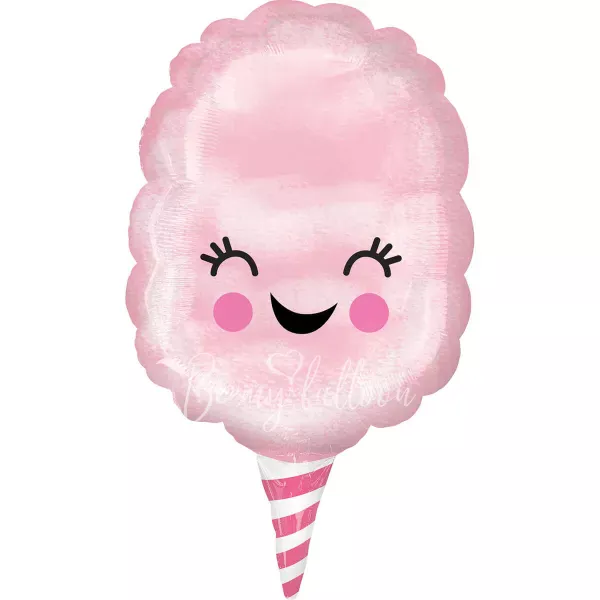 45x76cm Helium foil Happy Cotton Candy balloon