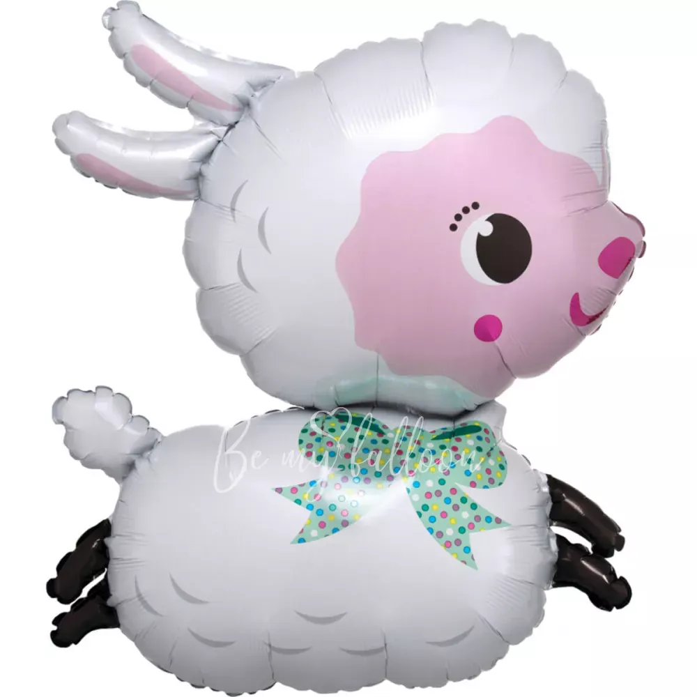63x71cm Helium foil Little Lamb balloon