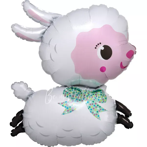 63x71cm Helium foil Little Lamb balloon