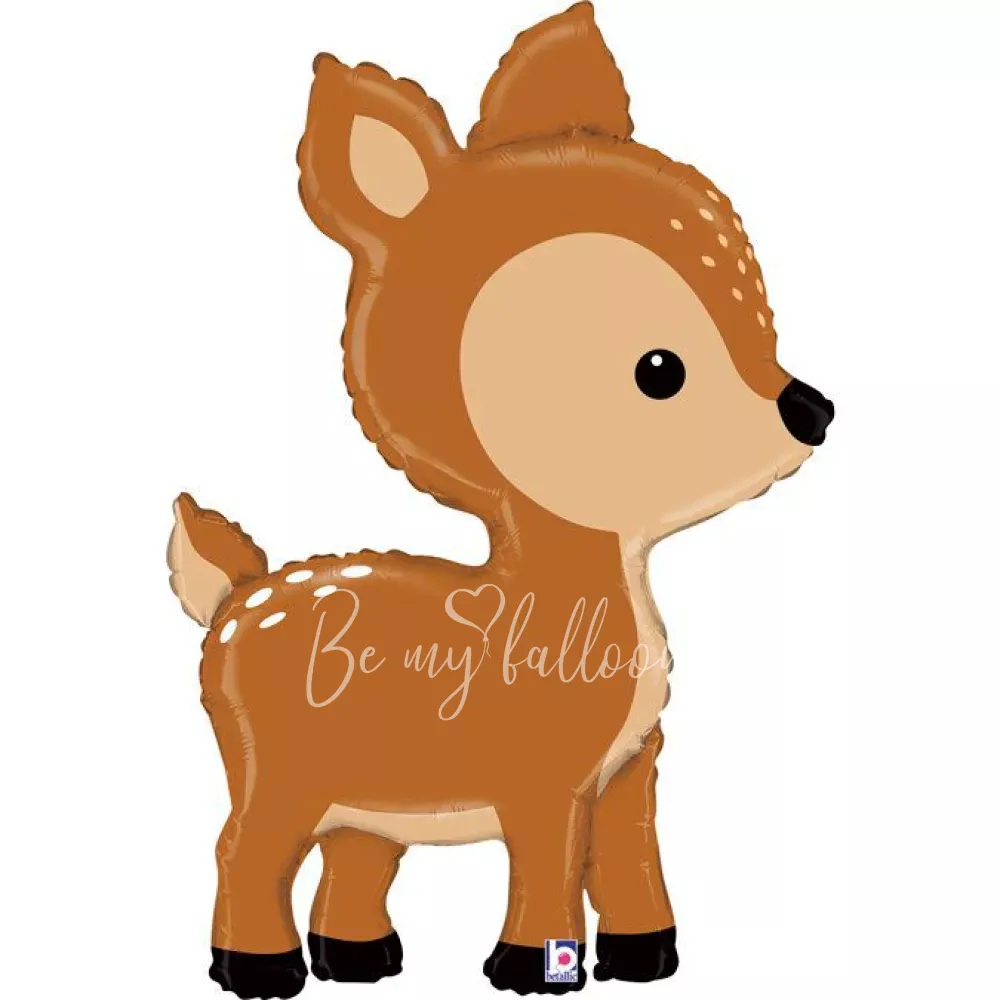 36" Шар из фольги Оленёнок