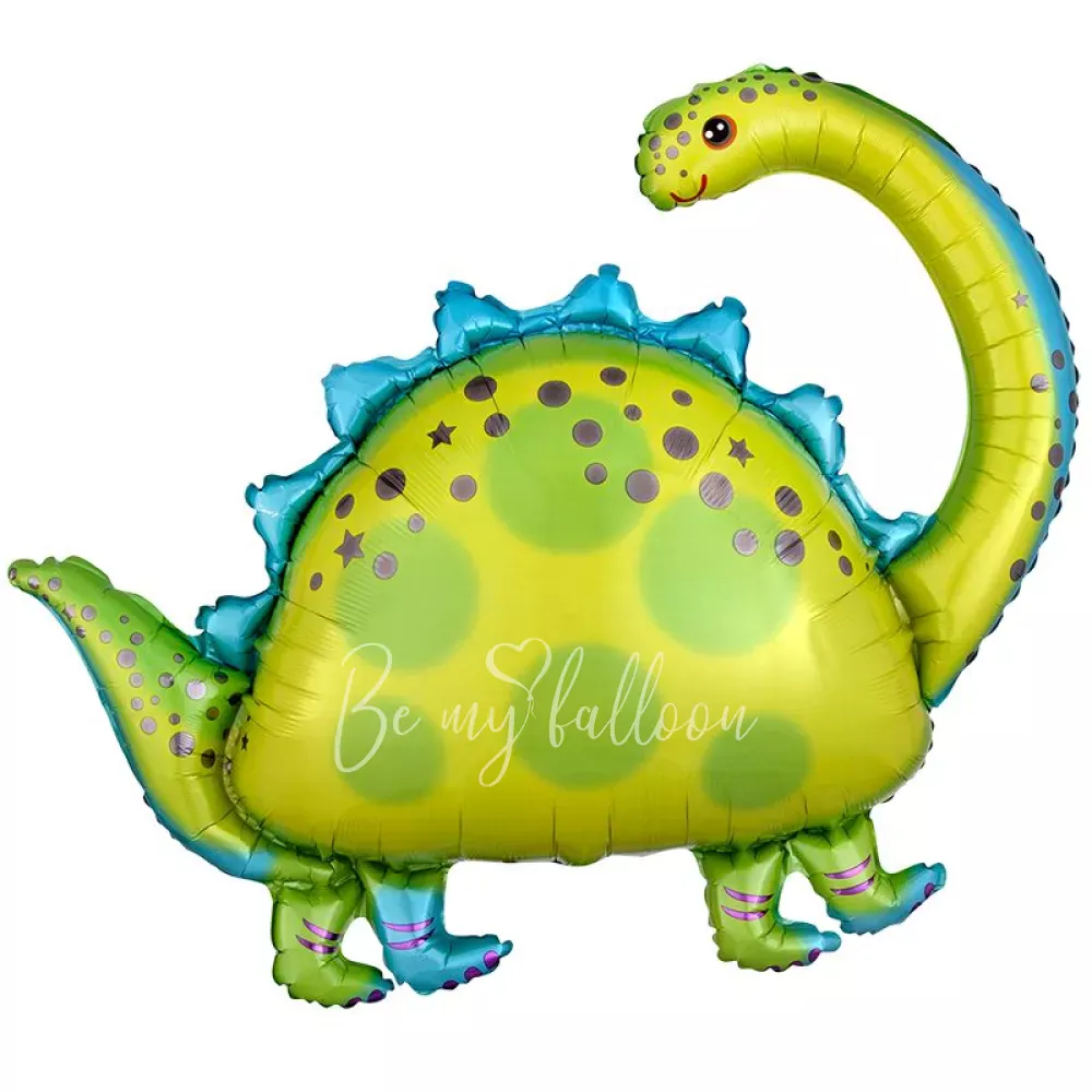 32" Helium foil Brontosaurus balloon