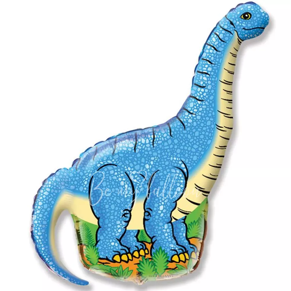 43" Helium foil Diplodocus balloon