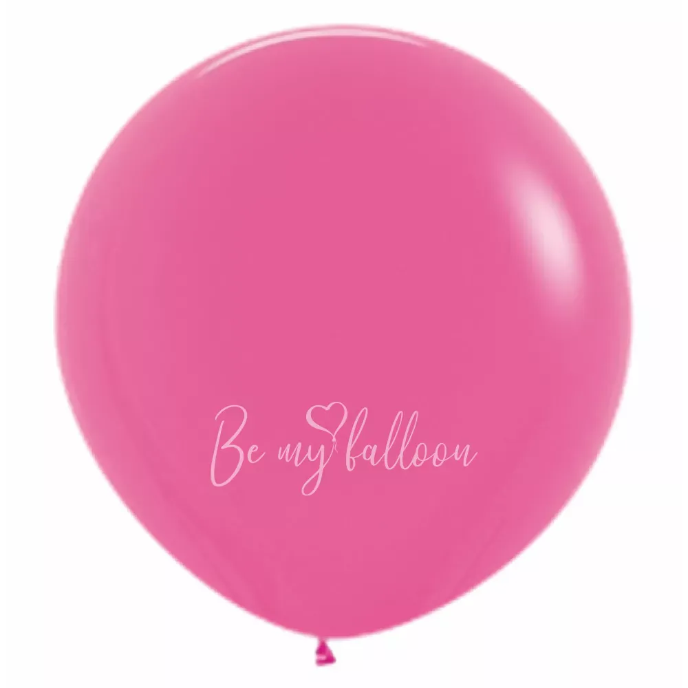 36" Helium fashion fuchsia 012 plain balloon