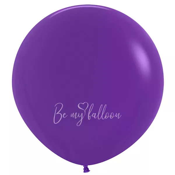 24" Helium fashion violet 051 plain balloon