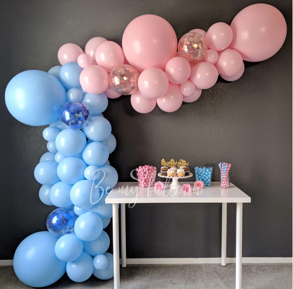 Гирлянда из шаров Органик Gender Reveal 3.5м