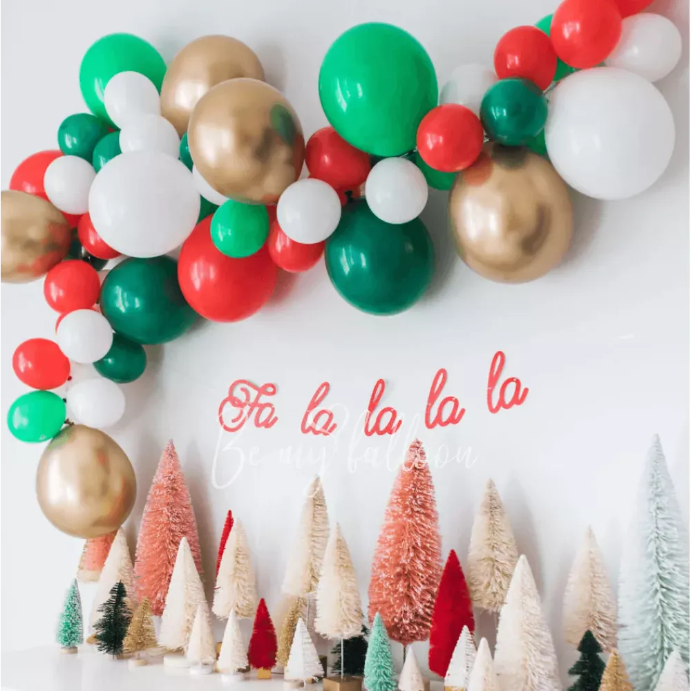 3m Happy New Year Organic balloon garland