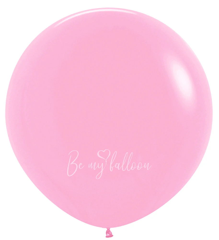 36" Helium fashion pink 009 plain balloon