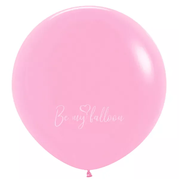 36" Helium fashion pink 009 plain balloon
