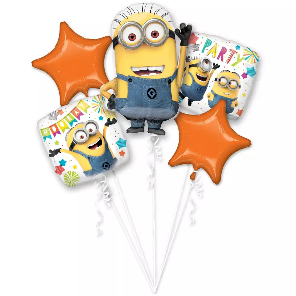 Despicable me party! Balloon bouquet