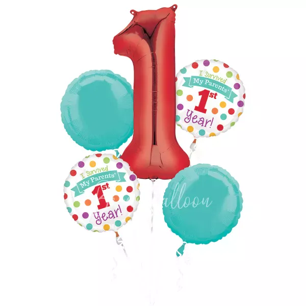 Baby's first year! Balloon bouquet