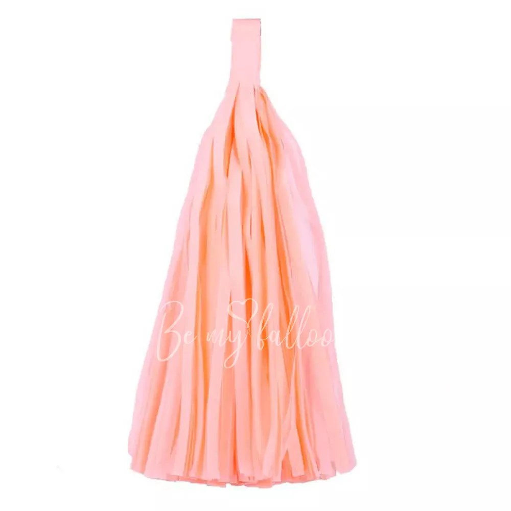 Peach Tassel garland 